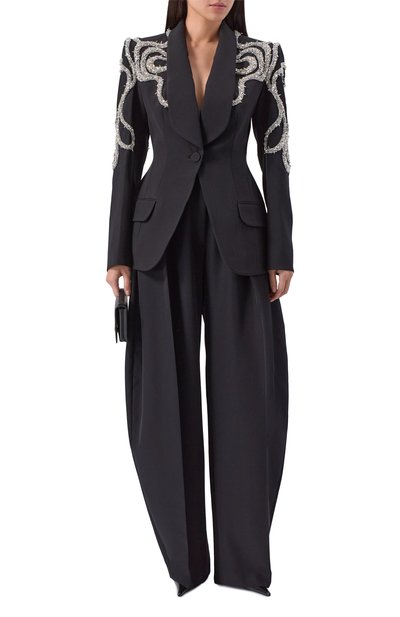 Жакет с отделкой кристаллами ZUHAIR MURAD, арт. FJK25001/CRCA019, фото 2