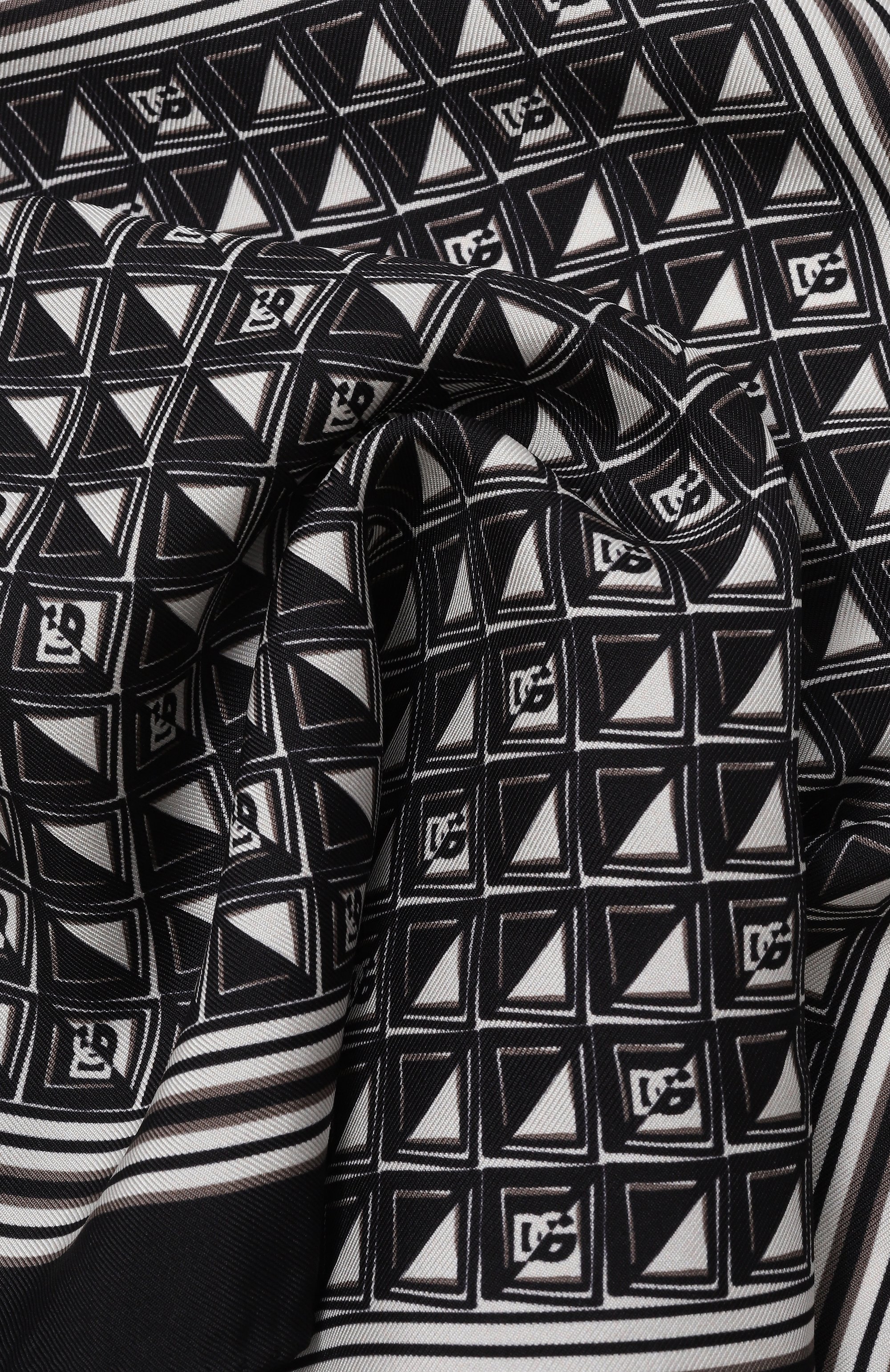 Шелковый платок DOLCE & GABBANA, арт. GR412E/G0WT0, фото 2