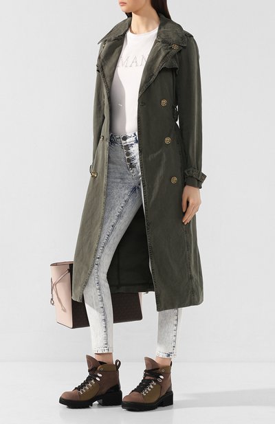 Хлопковый тренч MICHAEL MICHAEL KORS, арт. MH92J3HD0X, фото 2