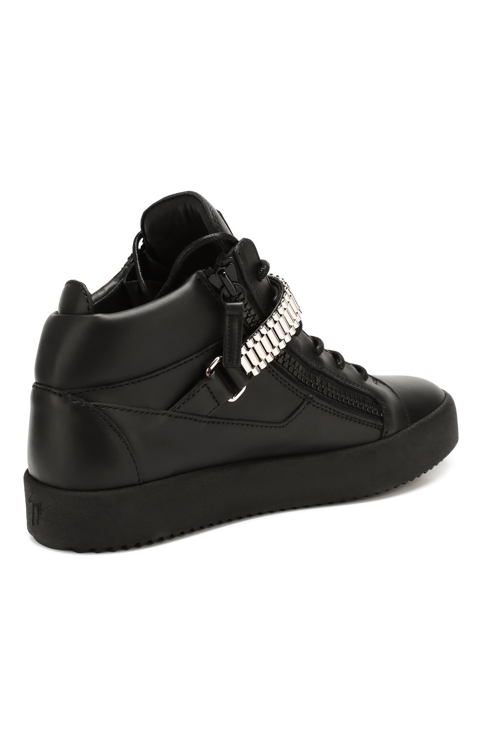 Кожаные кеды gzxcowan GIUSEPPE ZANOTTI DESIGN, арт. RCCU900/001, фото 4