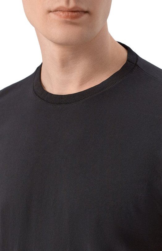 Хлопковая футболка Transit CFUTRC1363 Чёрный  CFUTRC1363 Фото 5