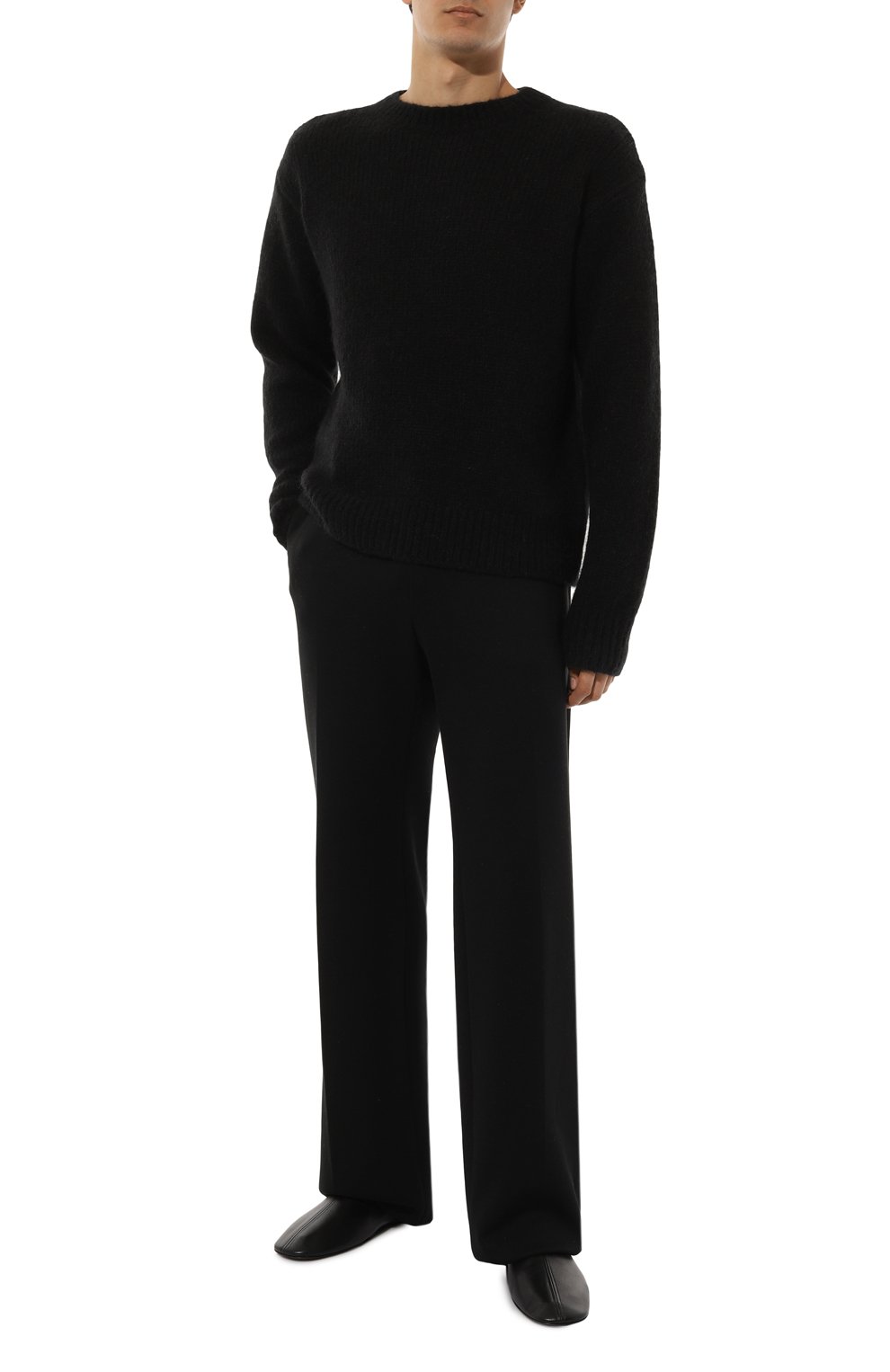 Кожаные слиперы DRIES VAN NOTEN, арт. MS242-1314/112, фото 2