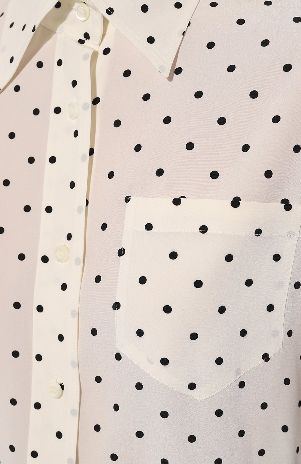 Шелковая рубашка PRADA, арт. P477E-1YHP-F0A72-211, фото 5