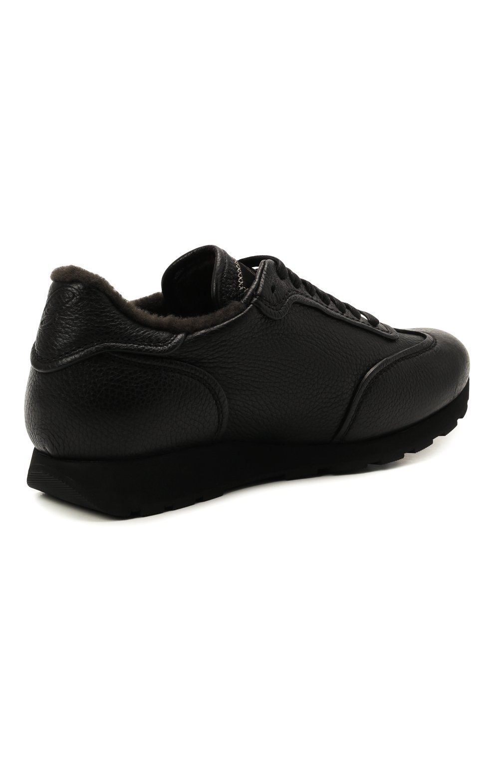 Кожаные кроссовки BRIONI, арт. QHI90L/09712, фото 4