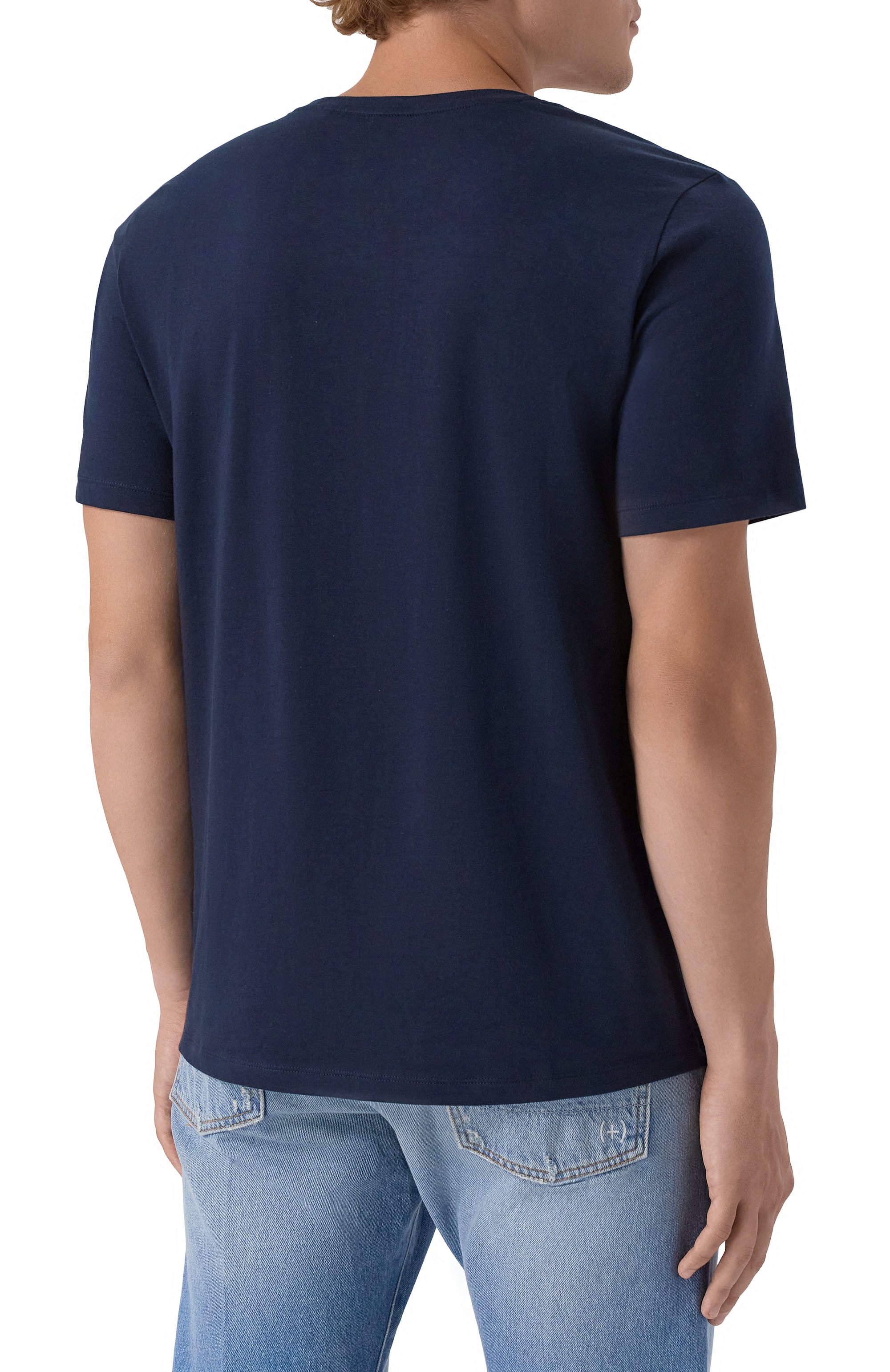 Хлопковая футболка BOSS, арт. 50515391/403, фото 4