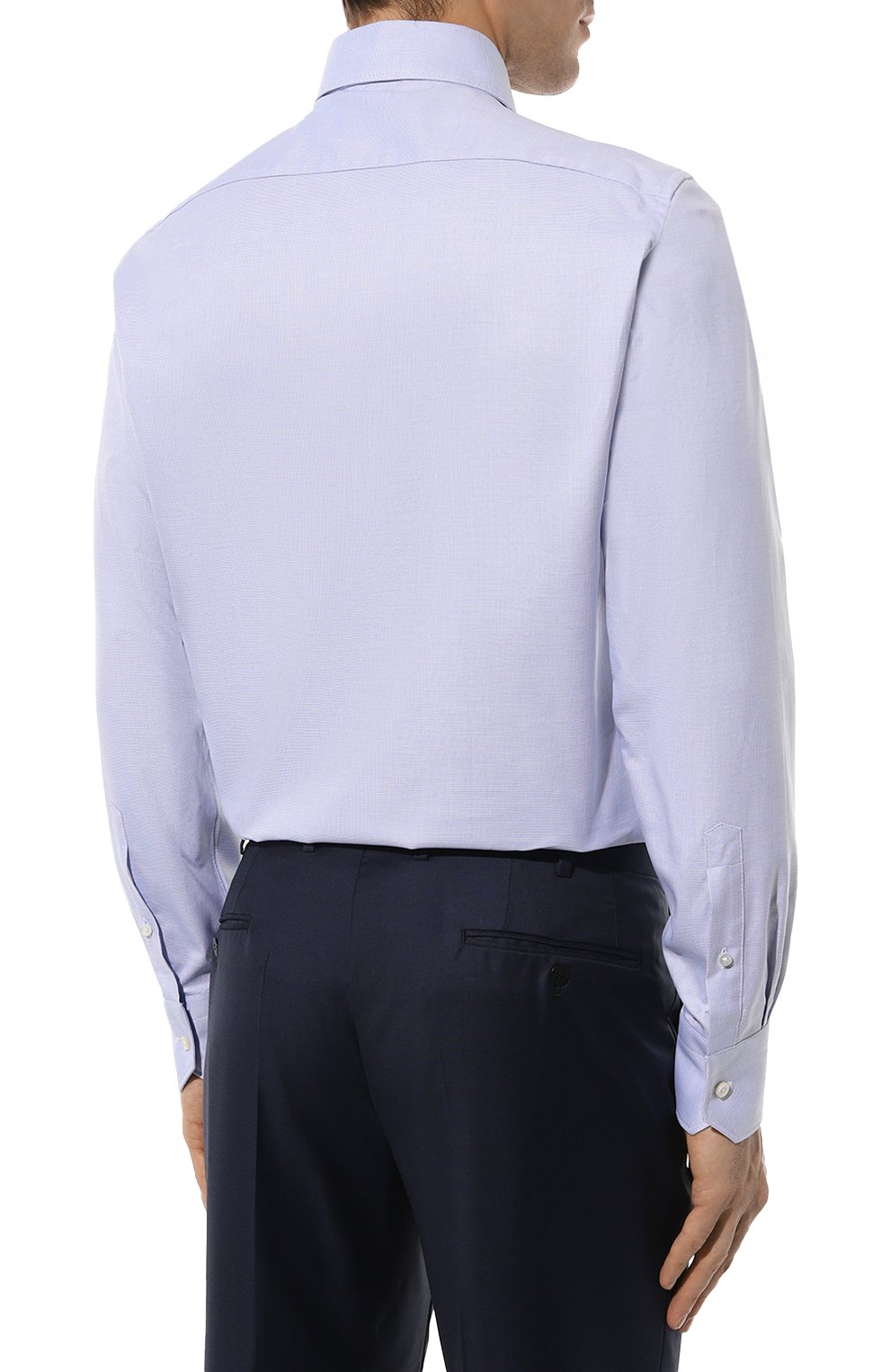 Хлопковая сорочка ZEGNA, арт. 701622A7/9MS0BA, фото 5