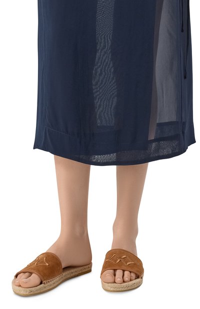 Замшевые шлепанцы sea scale SERGIO ROSSI, арт. B12770/MAF442, фото 3