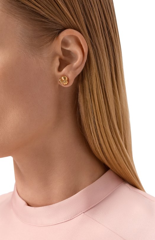 Серьги Bottega Veneta 838176/VAHU0 8120 Золотой  838176/VAHU0 8120 Фото 2