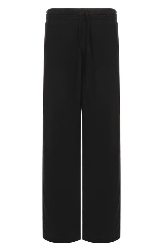 Хлопковые брюки Ann Demeulemeester B0013219/FA185 Чёрный B0013219/FA185