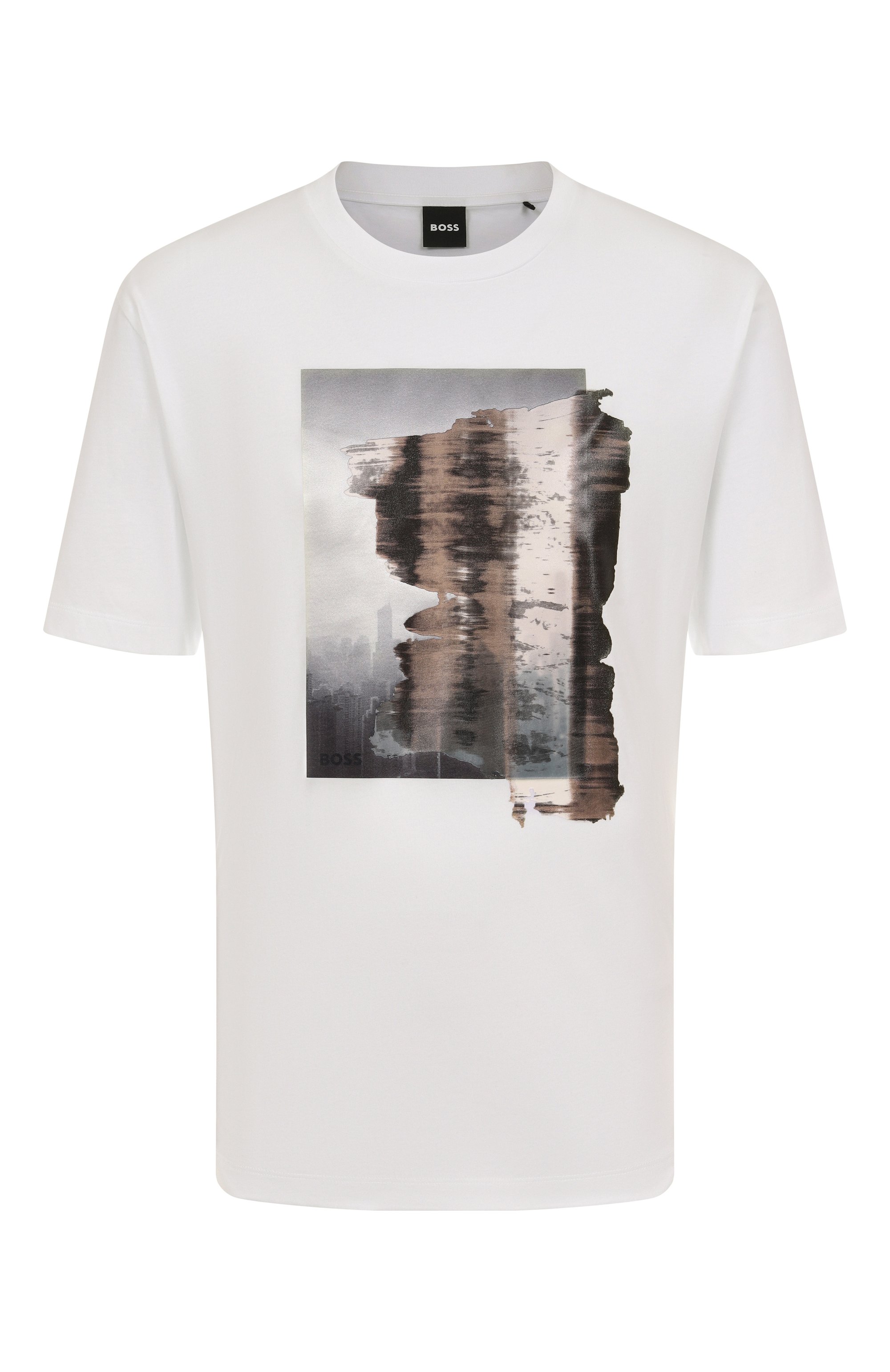 Хлопковая футболка BOSS, арт. 50543447, фото 1
