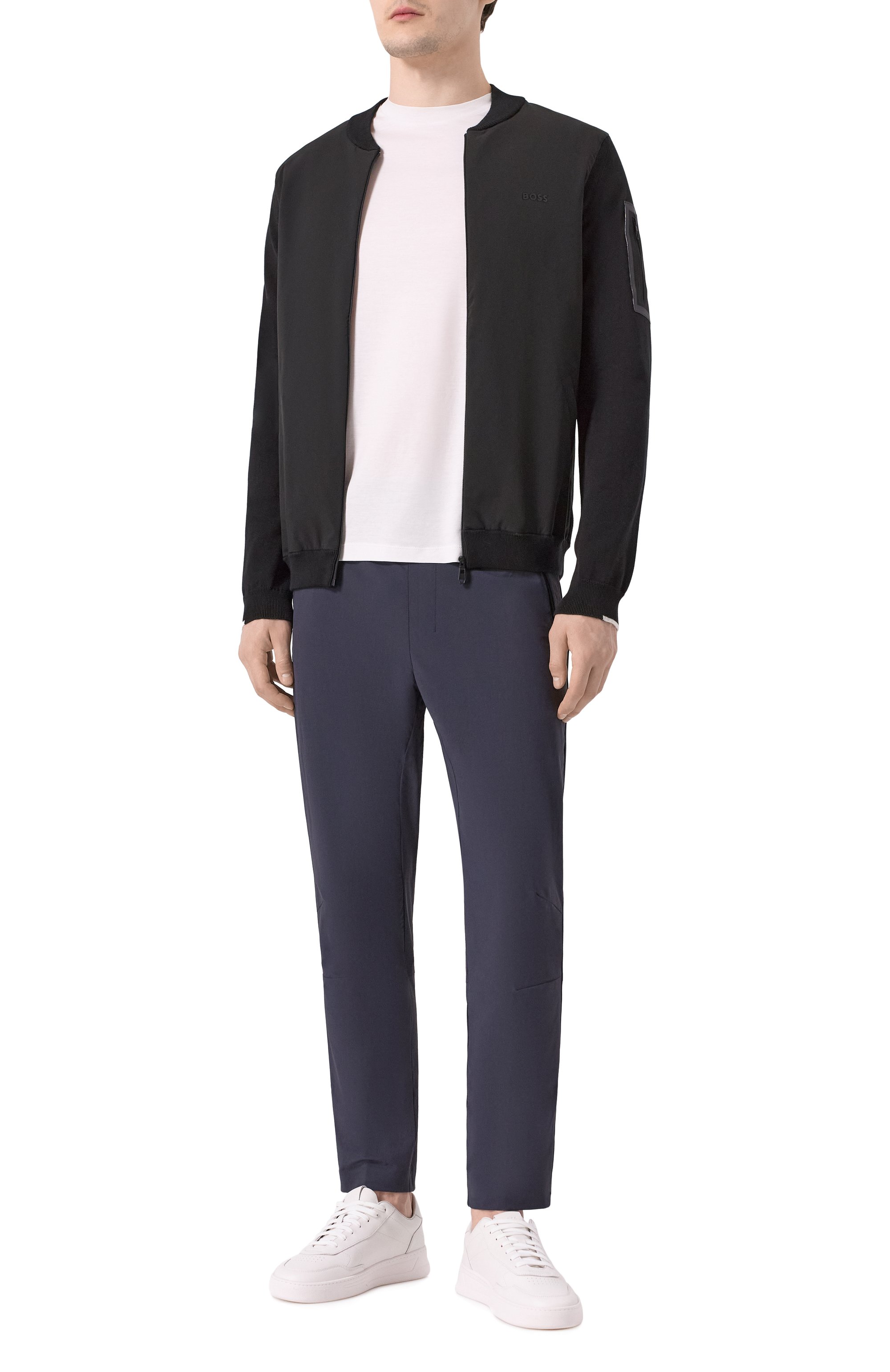 Комбинированная толстовка BOSS GREEN, арт. 50529337, фото 2