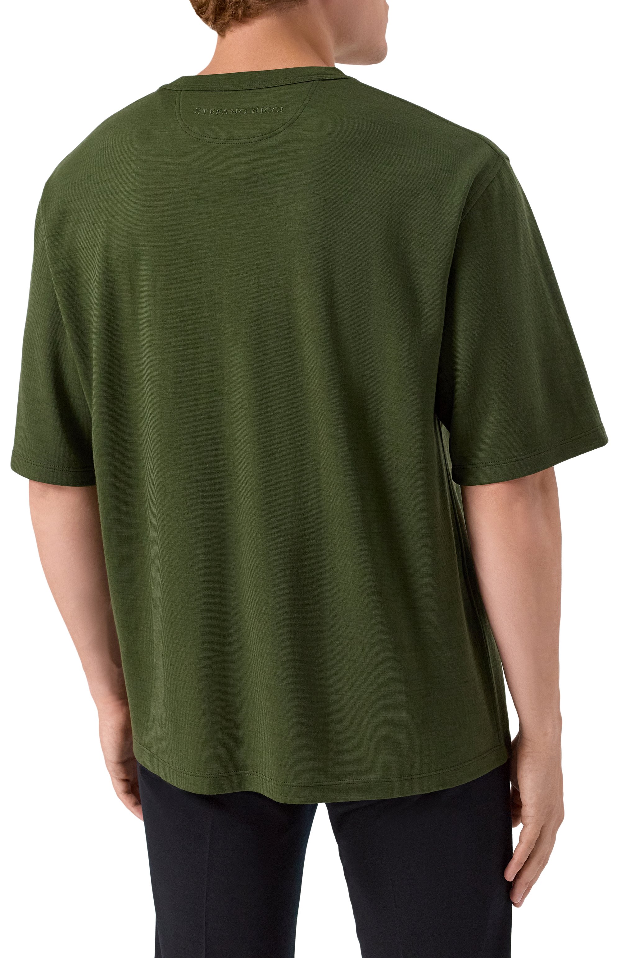 Шерстяная футболка STEFANO RICCI, арт. MNH5304600/WPA02T, фото 4