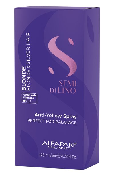 Несмываемый спрей anti-yellow (125ml) ALFAPARF MILANO PROFESSIONAL бесцветного цвета по цене 2970 руб., арт. 22629, фото 2 Несмываемый спрей anti-yellow (125ml) ALFAPARF MILANO PROFESSIONAL, арт. 22629, фото 2
