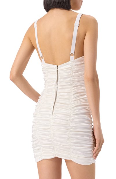 Атласное платье DOLCE & GABBANA, арт. F6TPXT/FURAD, фото 4