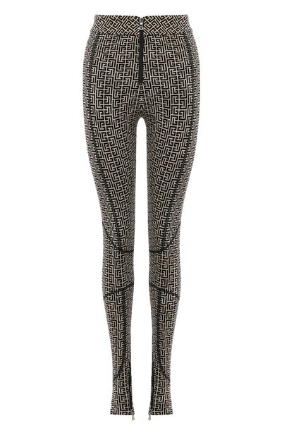 Женские хлопковые легинсы BALMAIN, арт. AF10C030JD57