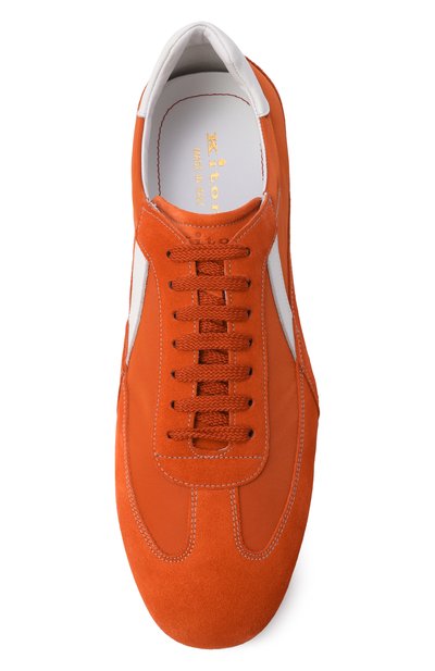 Текстильные кроссовки KITON, арт. USSA445N01379, фото 5
