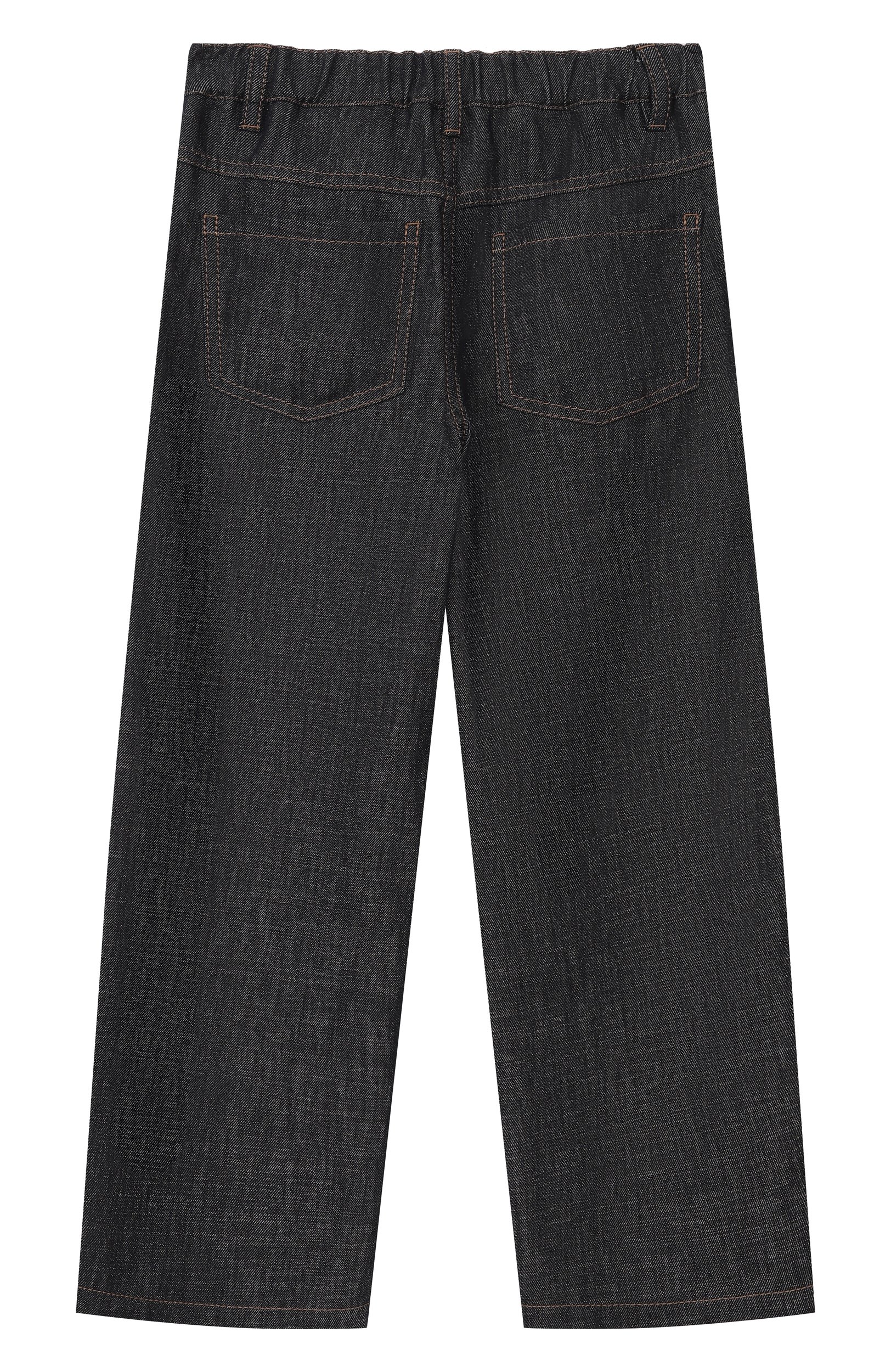 Джинсы BRUNELLO CUCINELLI темно-синего цвета по цене 56850 руб., арт. BB148P675B, фото 2 Джинсы BRUNELLO CUCINELLI, арт. BB148P675B, фото 2