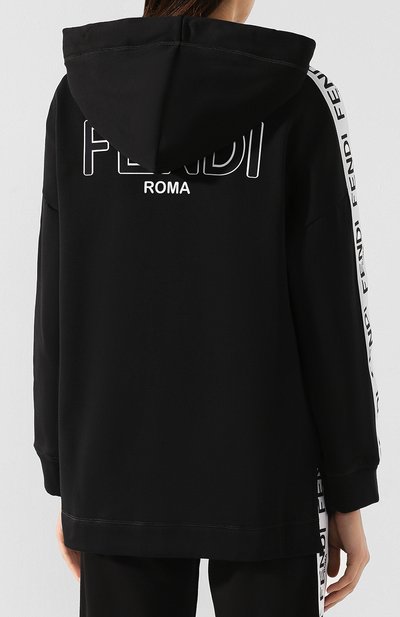 Хлопковая толстовка FENDI, арт. FAF081 A8WG, фото 4