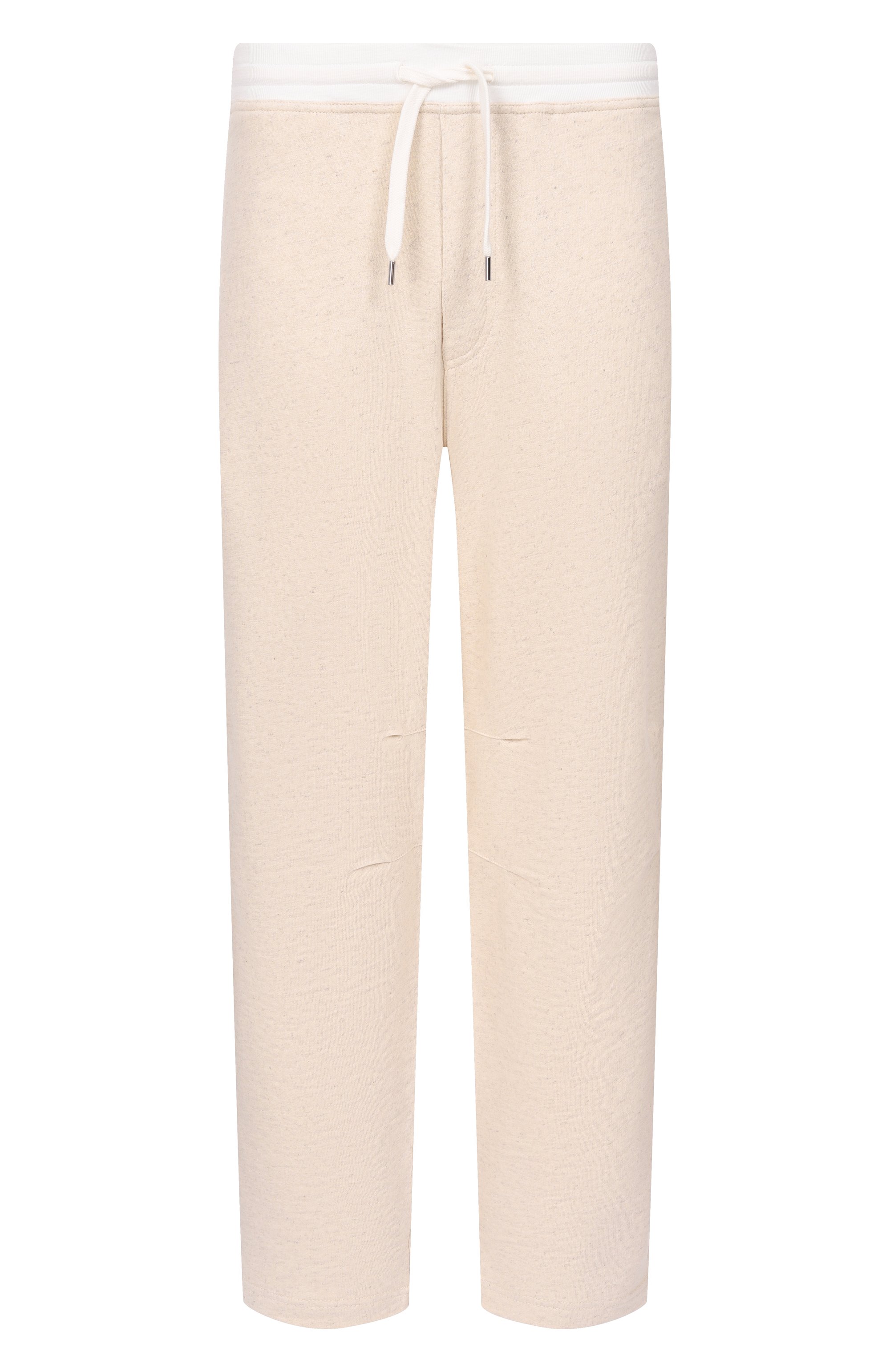 Брюки из хлопка и льна BRUNELLO CUCINELLI, арт. MR8313381G, фото 1