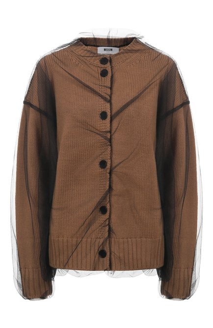Женский шерстяной кардиган MSGM, арт. 3942MDM202/257988