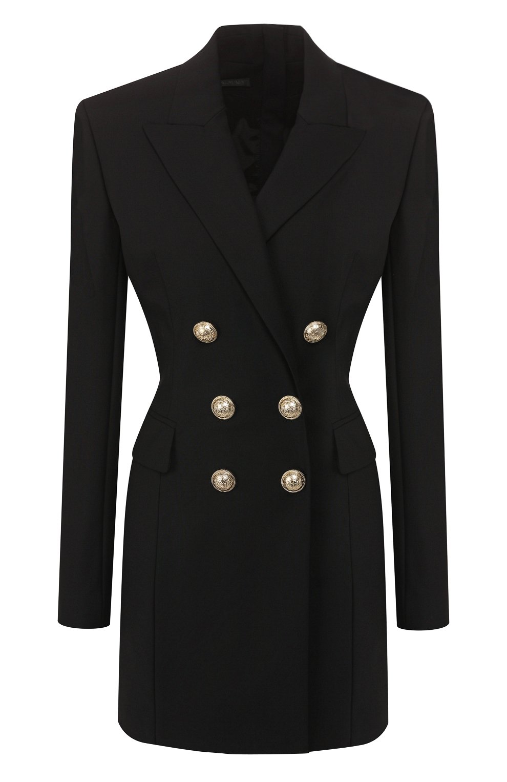 Платье BALMAIN черного цвета по цене 298000 руб., арт. SF16118/W033, фото 1 Платье BALMAIN, арт. SF16118/W033, фото 1