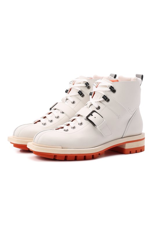 

Кожаные ботинки Santoni, Белый