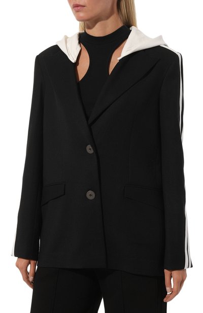 Шерстяной жакет WHO_AM, арт. FJ2-SV231-BLK, фото 3