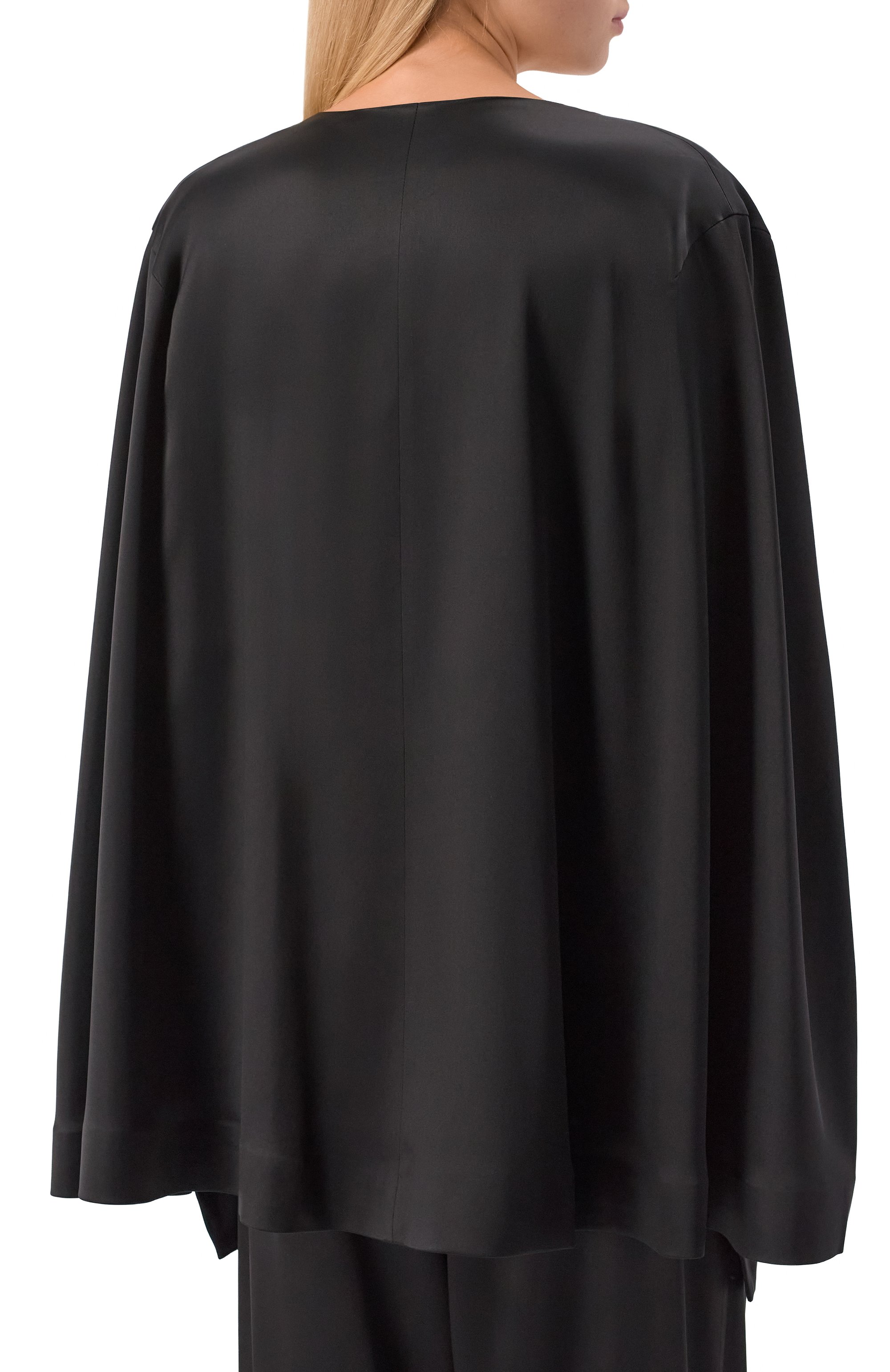 Блузка DANAME черного цвета по цене 61800 руб., арт. 125FW1703A, фото 4 Блузка DANAME, арт. 125FW1703A, фото 4