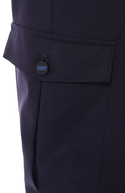 Шерстяные брюки-карго KITON, арт. UPKN024K0371102, фото 5