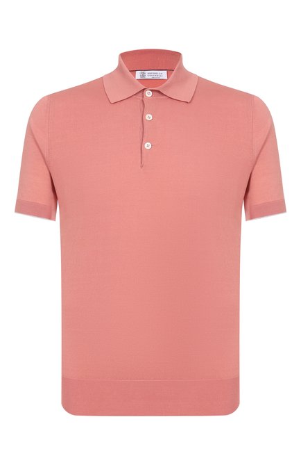 Мужская хлопковое поло BRUNELLO CUCINELLI, арт. M29800125