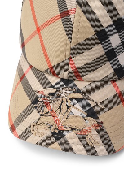 Бейсболка BURBERRY бежевого цвета по цене 49950 руб., арт. 8105282, фото 3 Бейсболка BURBERRY, арт. 8105282, фото 3