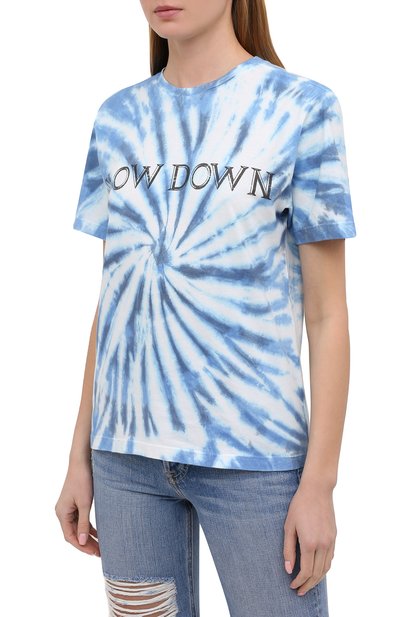 Хлопковая футболка ISABEL MARANT ETOILE, арт. TS0406-21P044E/ZEWEL, фото 3