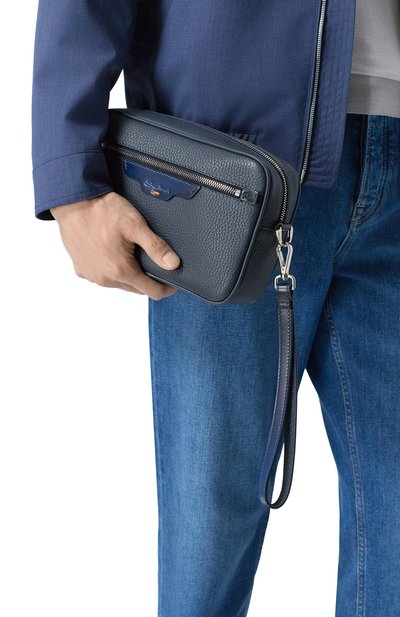 Мужская борсетка SANTONI, арт. UFPGA2915F0-AITB