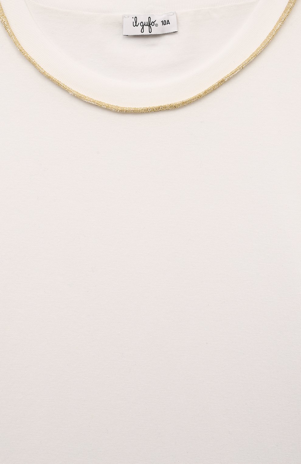 Хлопковый лонгслив IL GUFO, арт. A24TA361MF003/10A-14A, фото 3