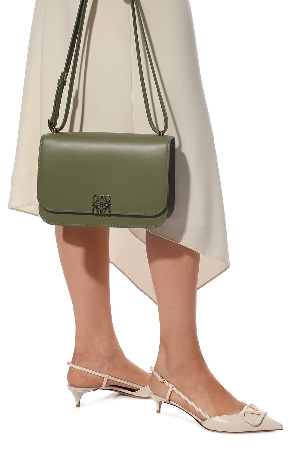 Кожаные туфли vlogo signature VALENTINO, арт. XW2S0Q70/MZF, фото 3