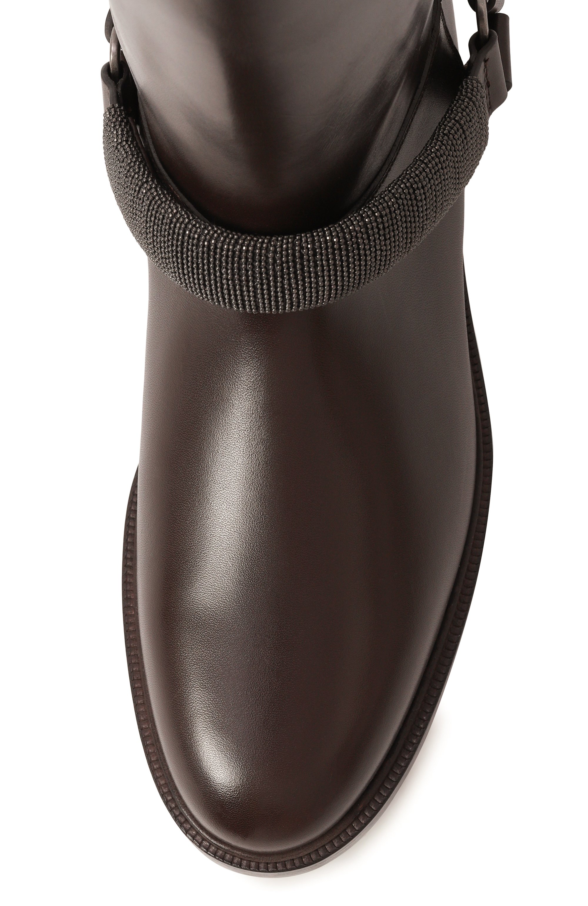 Кожаные сапоги BRUNELLO CUCINELLI, арт. MZ0LC2847, фото 6