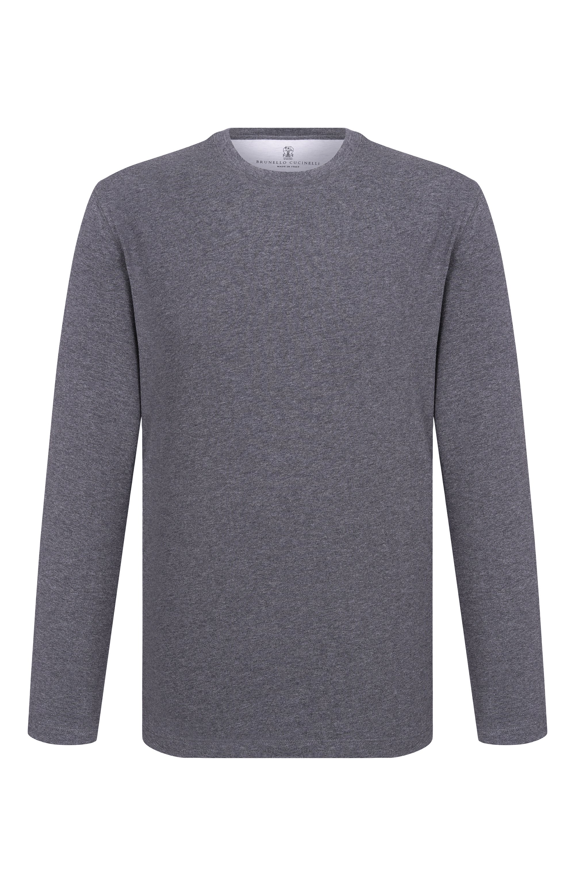 Хлопковый лонгслив BRUNELLO CUCINELLI, арт. M0B137407, фото 1
