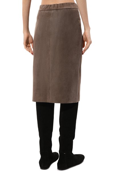 Замшевая юбка NOBLE&BRULEE, арт. NB93/2023/1, фото 4