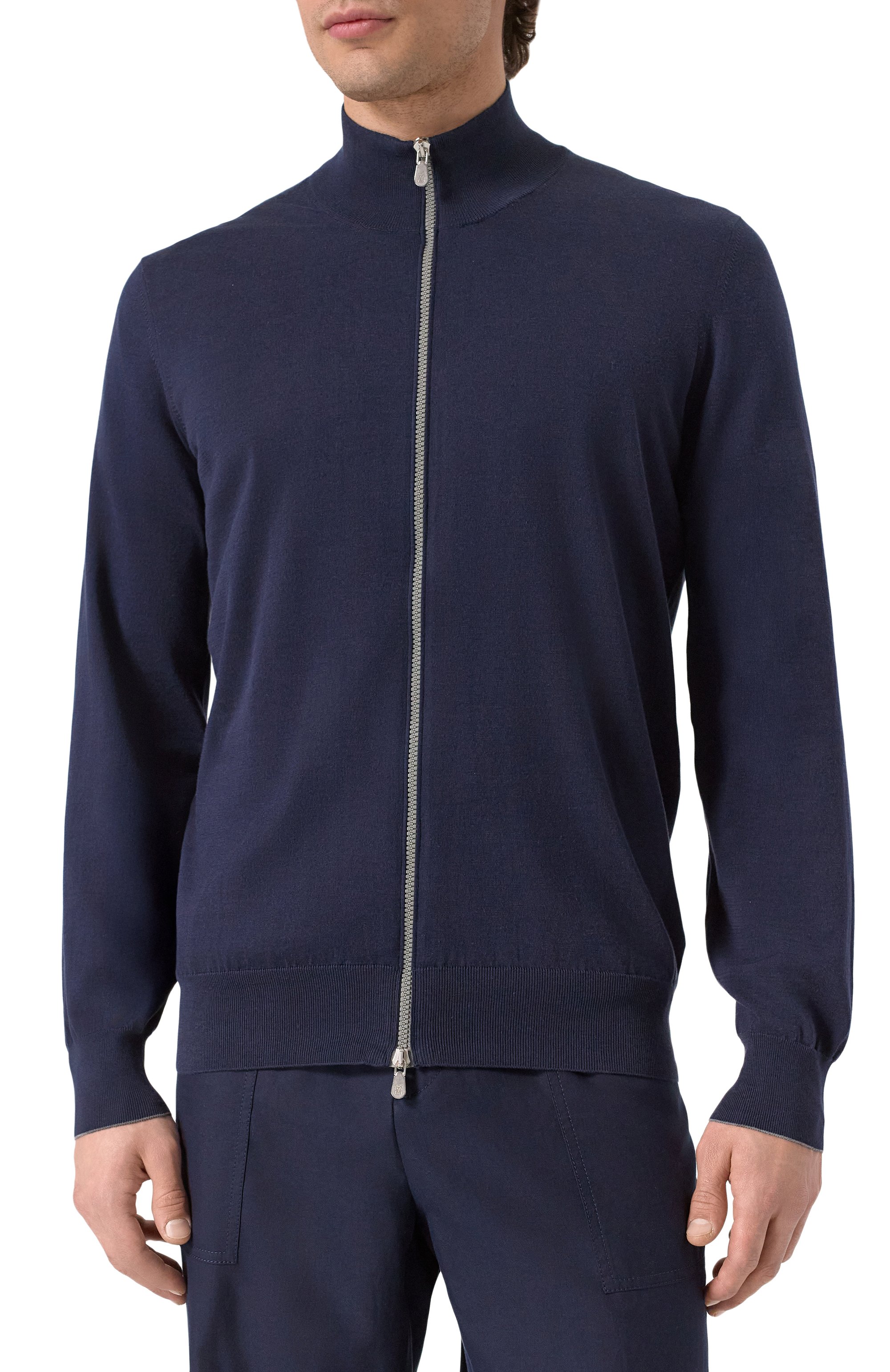 Хлопковый кардиган BRUNELLO CUCINELLI, арт. M2900106, фото 3