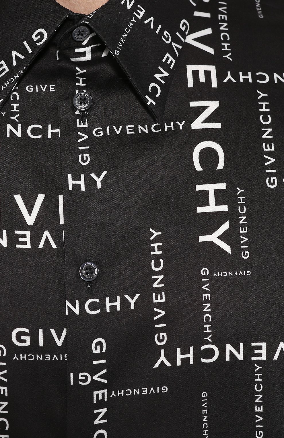 Хлопковая рубашка GIVENCHY, арт. BM60F612DS, фото 5