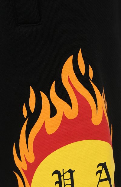 Хлопковые шорты PALM ANGELS, арт. PMCI010R21FLE0011018, фото 5