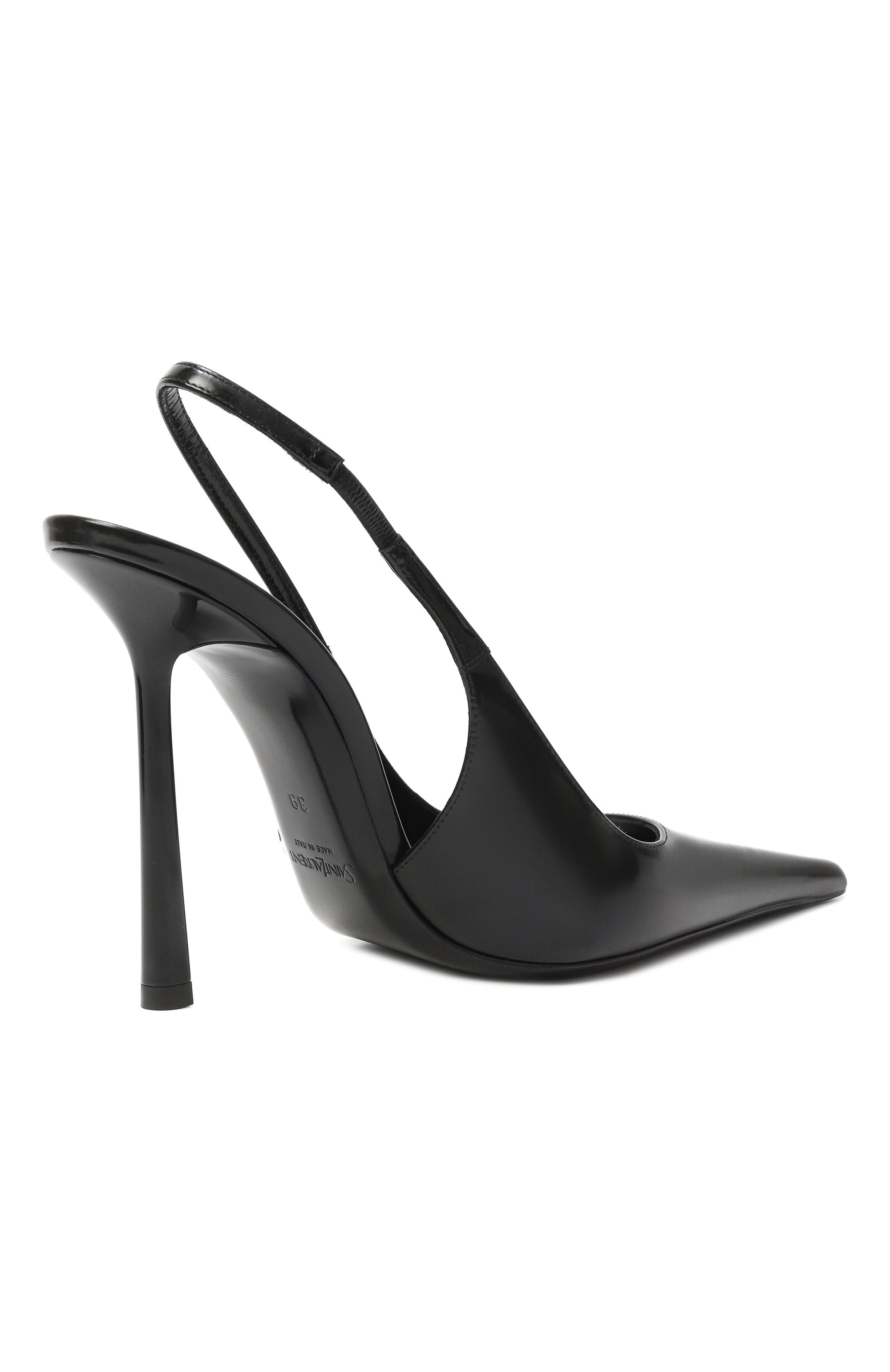 Лакированные туфли vendome 110 SAINT LAURENT, арт. 840736/AADAA, фото 5