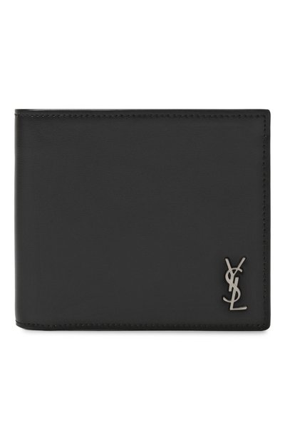 Мужской кожаное портмоне SAINT LAURENT, арт. 607727/1JB0E