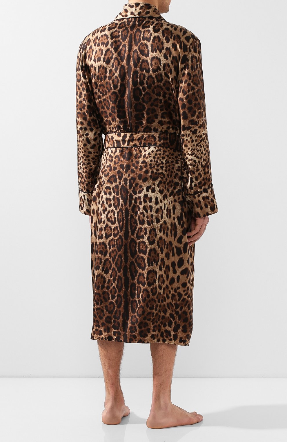 Шелковый халат DOLCE & GABBANA, арт. G0936T/IS1B7, фото 4