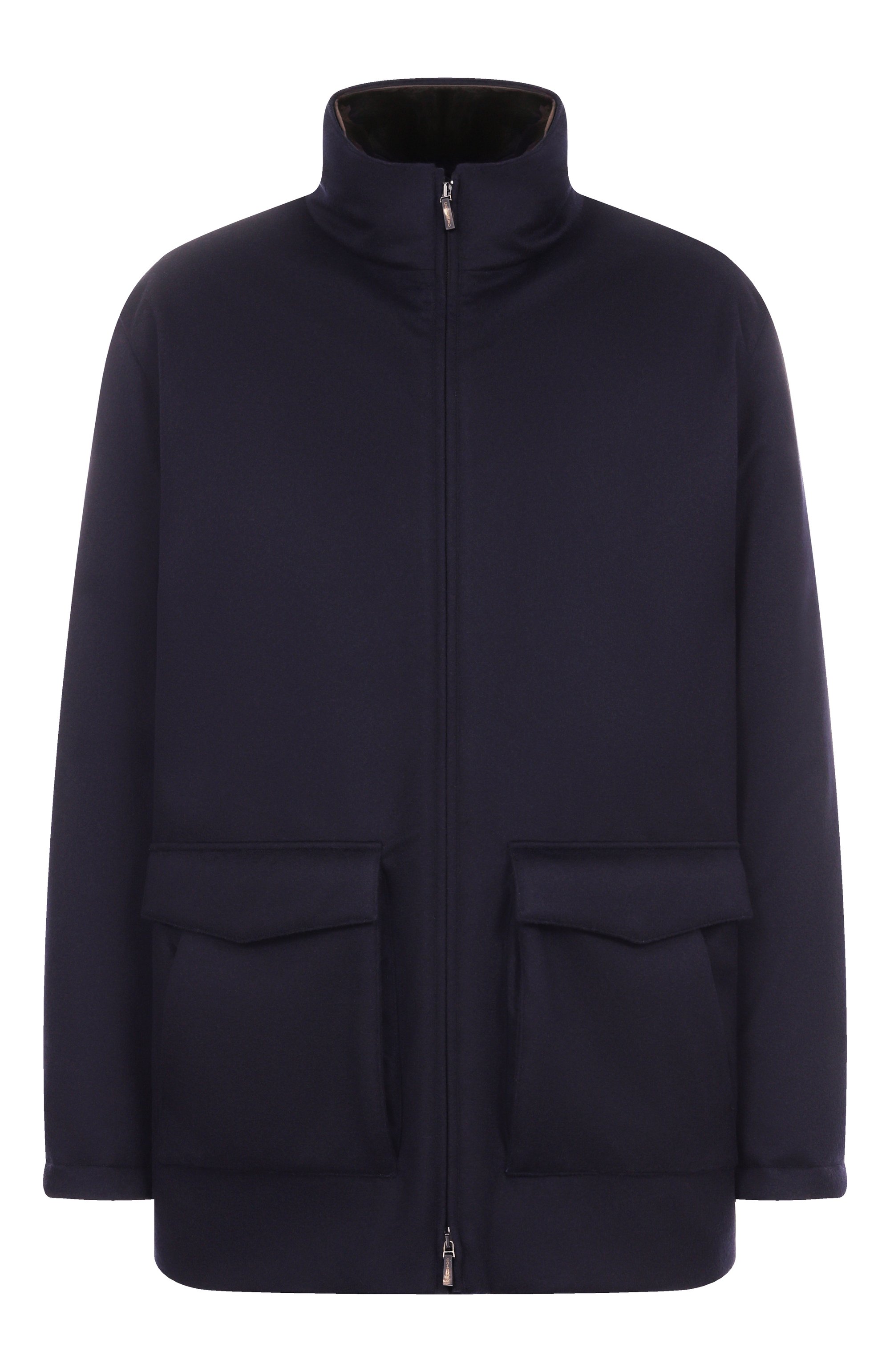 Кашемировая куртка с воротником из норки COLOMBO темно-синего цвета по цене 936500 руб., арт. GC00510/90775-U, фото 1 Кашемировая куртка с воротником из норки COLOMBO, арт. GC00510/90775-U, фото 1