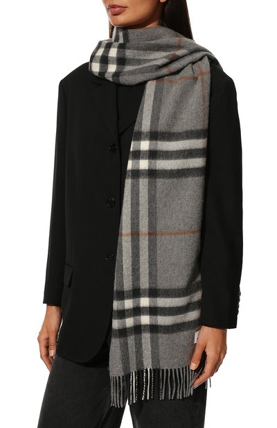Кашемировый шарф BURBERRY, арт. 8016395, фото 3
