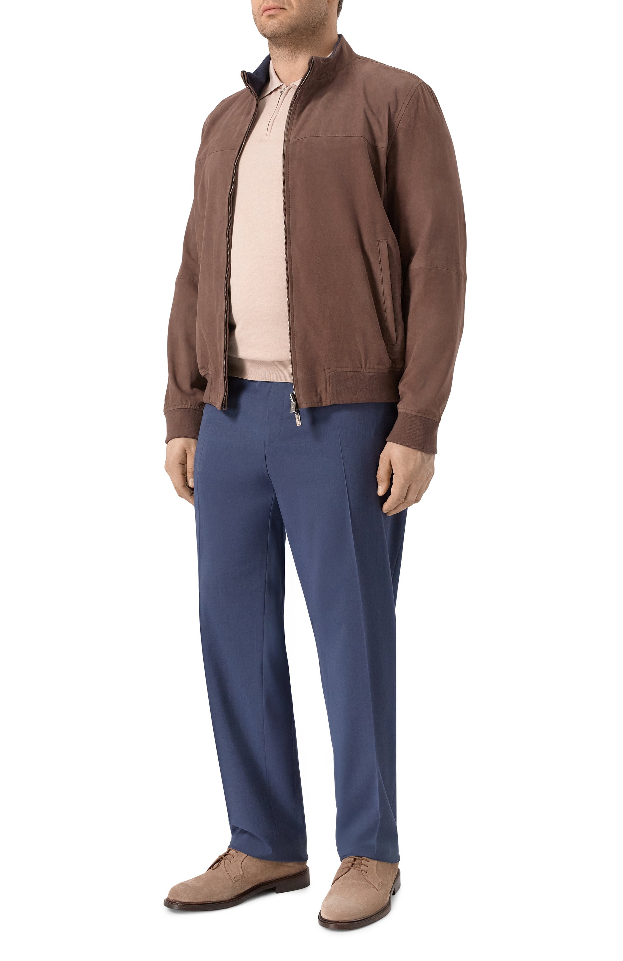 Шерстяные брюки CORNELIANI, арт. 274B08/2718563, фото 2