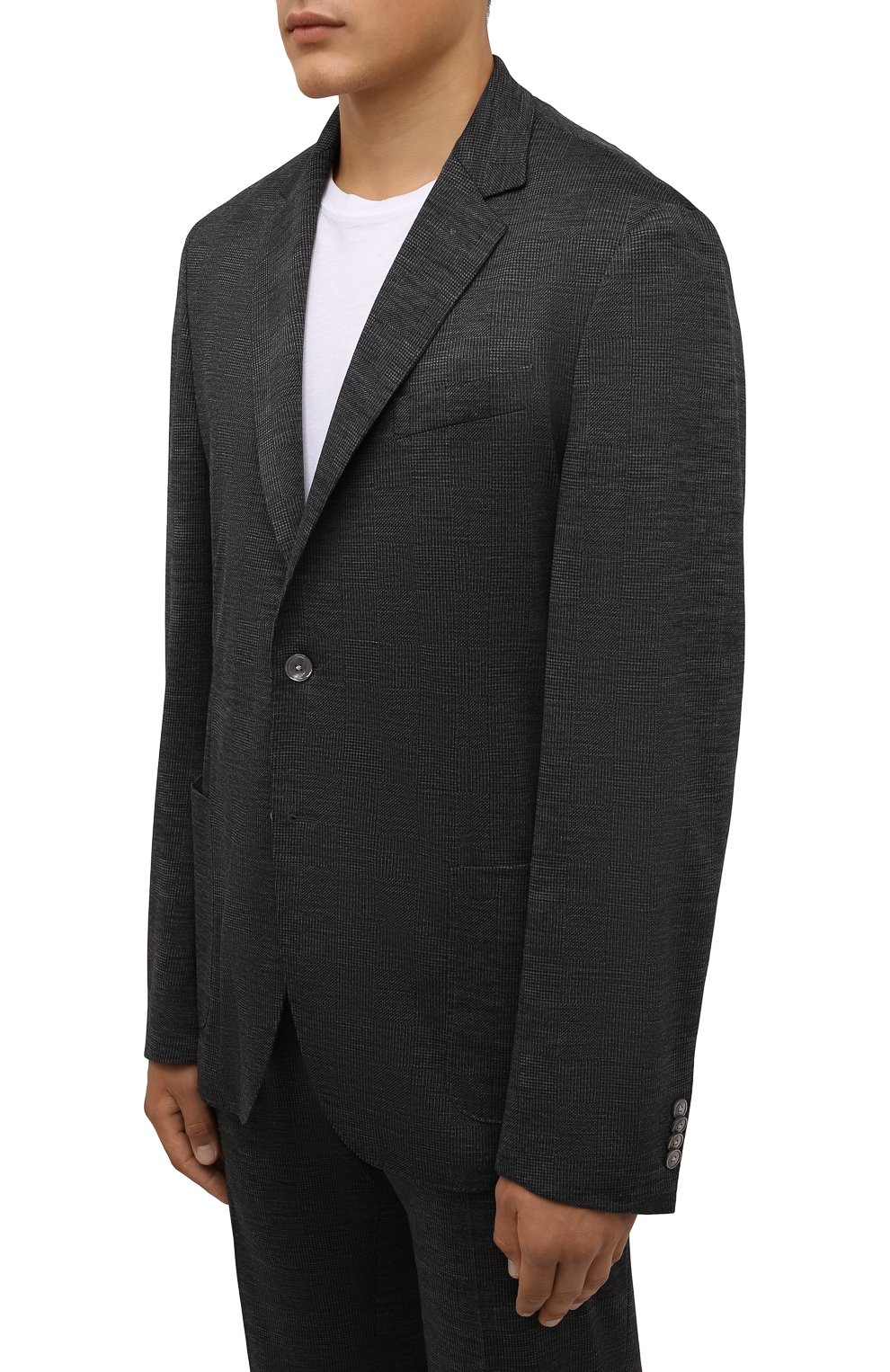 Шерстяной пиджак BOSS, арт. 50460225, фото 3