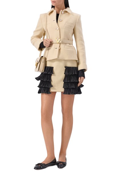 Кожаные балетки bowow VALENTINO, арт. 7W0S0MS0/DDT, фото 3