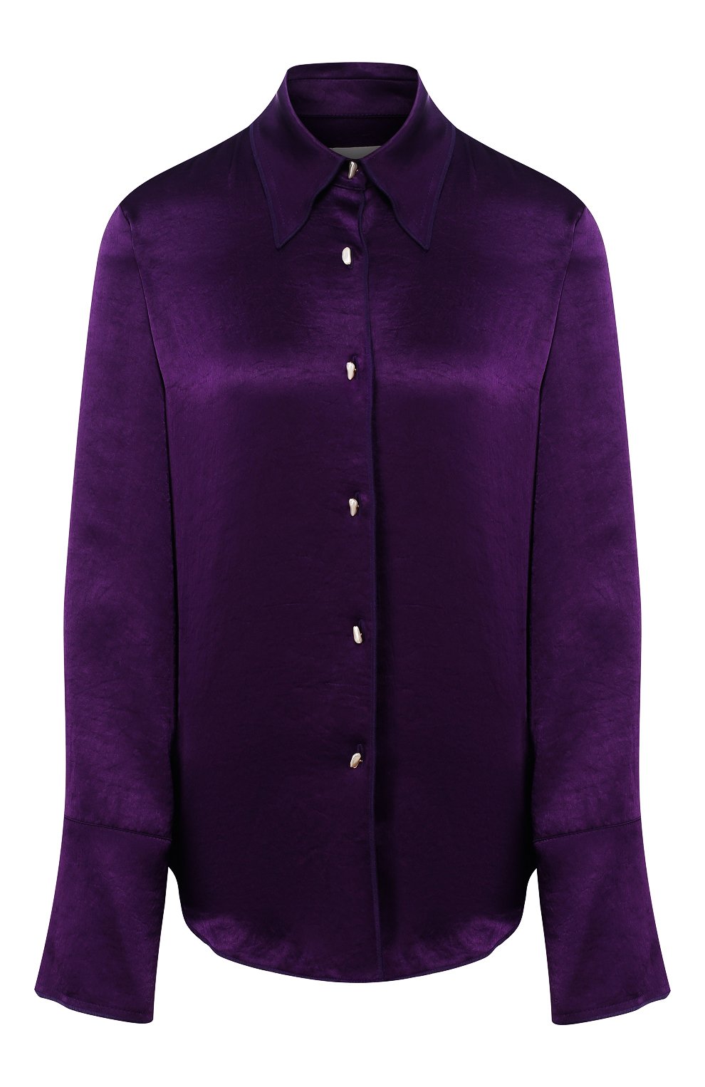 Блузка NANUSHKA, арт. MANDINE_PURPLE_WASHED SATIN, фото 1